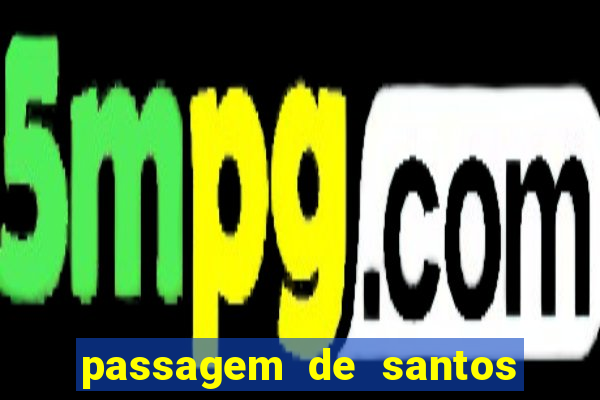 passagem de santos para guarulhos aeroporto